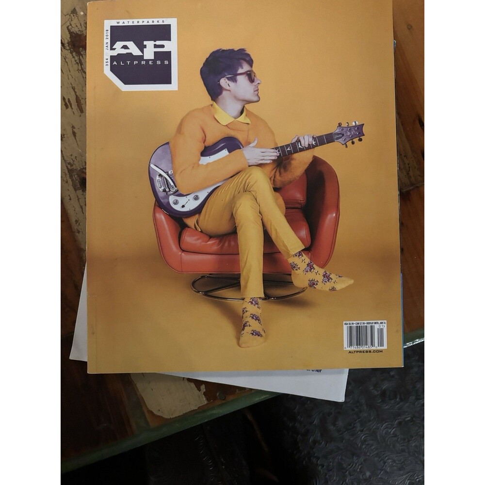 AltPress Issue 354 January 2018 Waterparks Cover English Magazine
